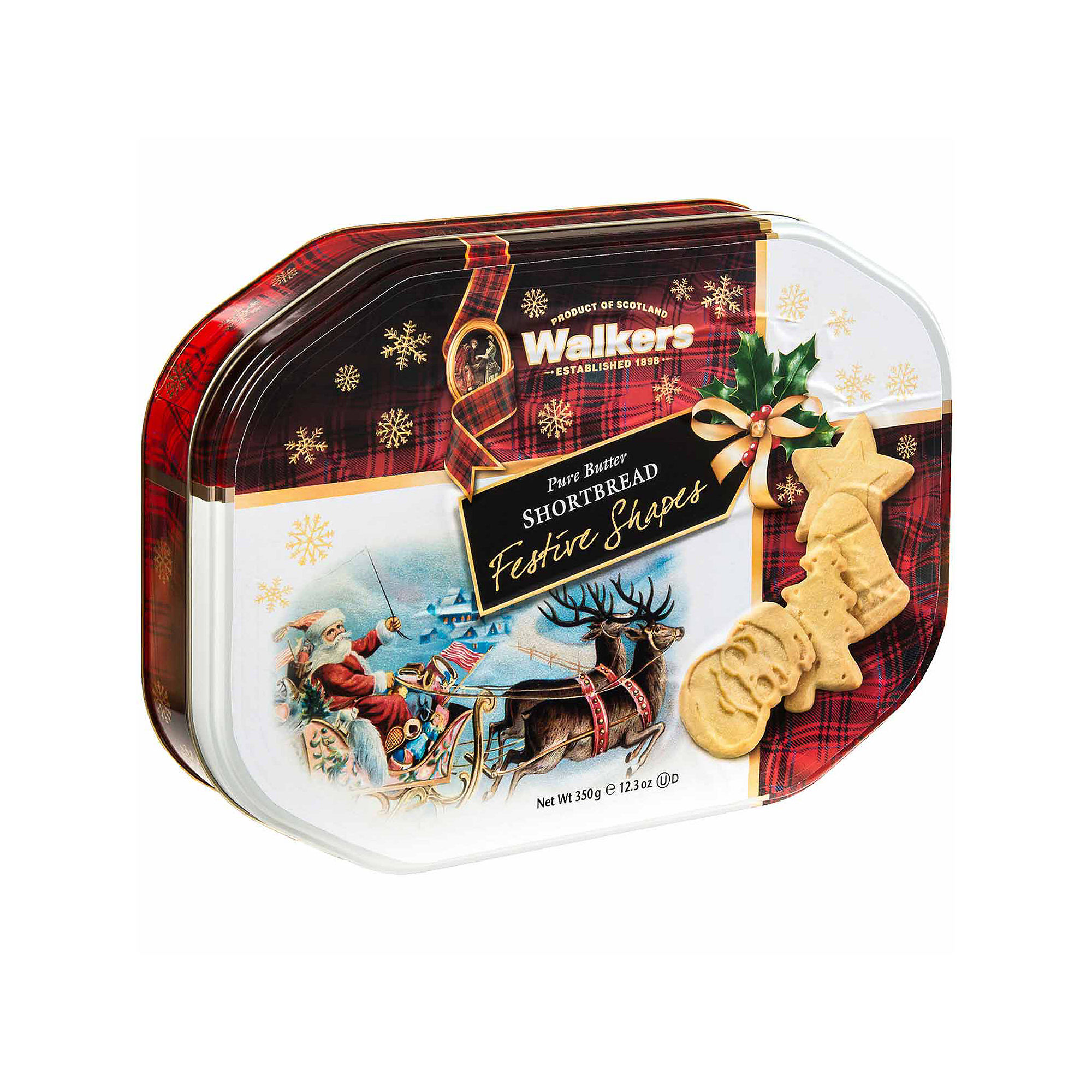 UPC 039047015302 product image for Walkers Shortbread Festive Shapes Cookie Tin | upcitemdb.com