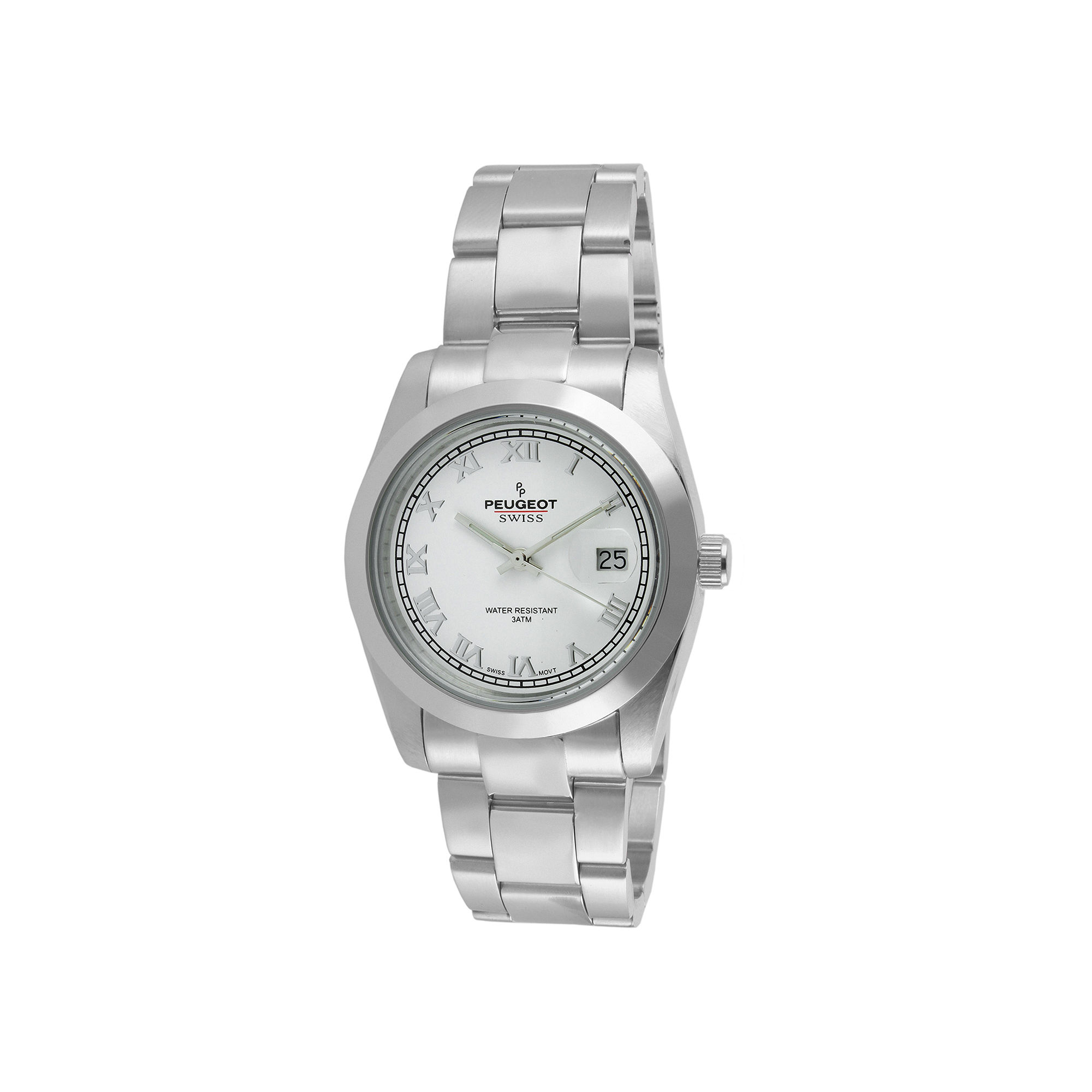 UPC 734213491118 product image for Peugeot Womens Stainless Steel Bracelet Watch | upcitemdb.com