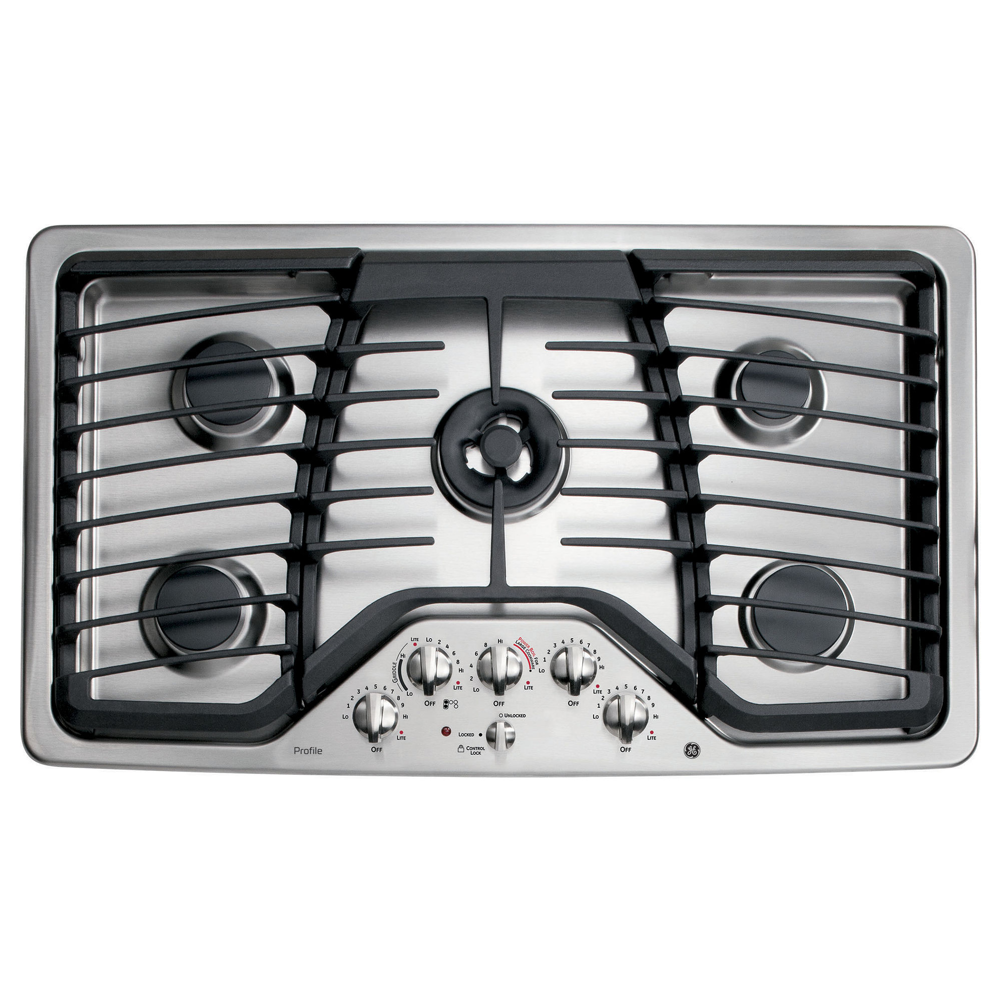 Review Ge Profile 36 Built In Gas Cooktop With 5 Burners