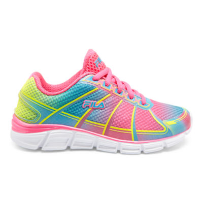 Fila Speedglide 3 Little Kids Girls Lace-up Running Shoes, Color: Multi - JCPenney