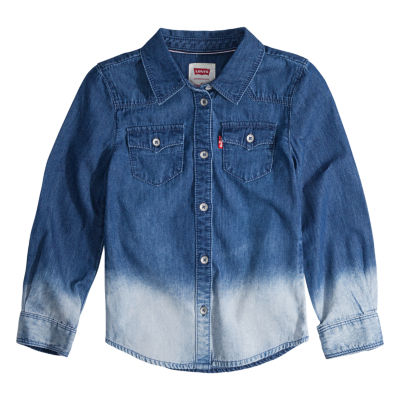 levis denim top