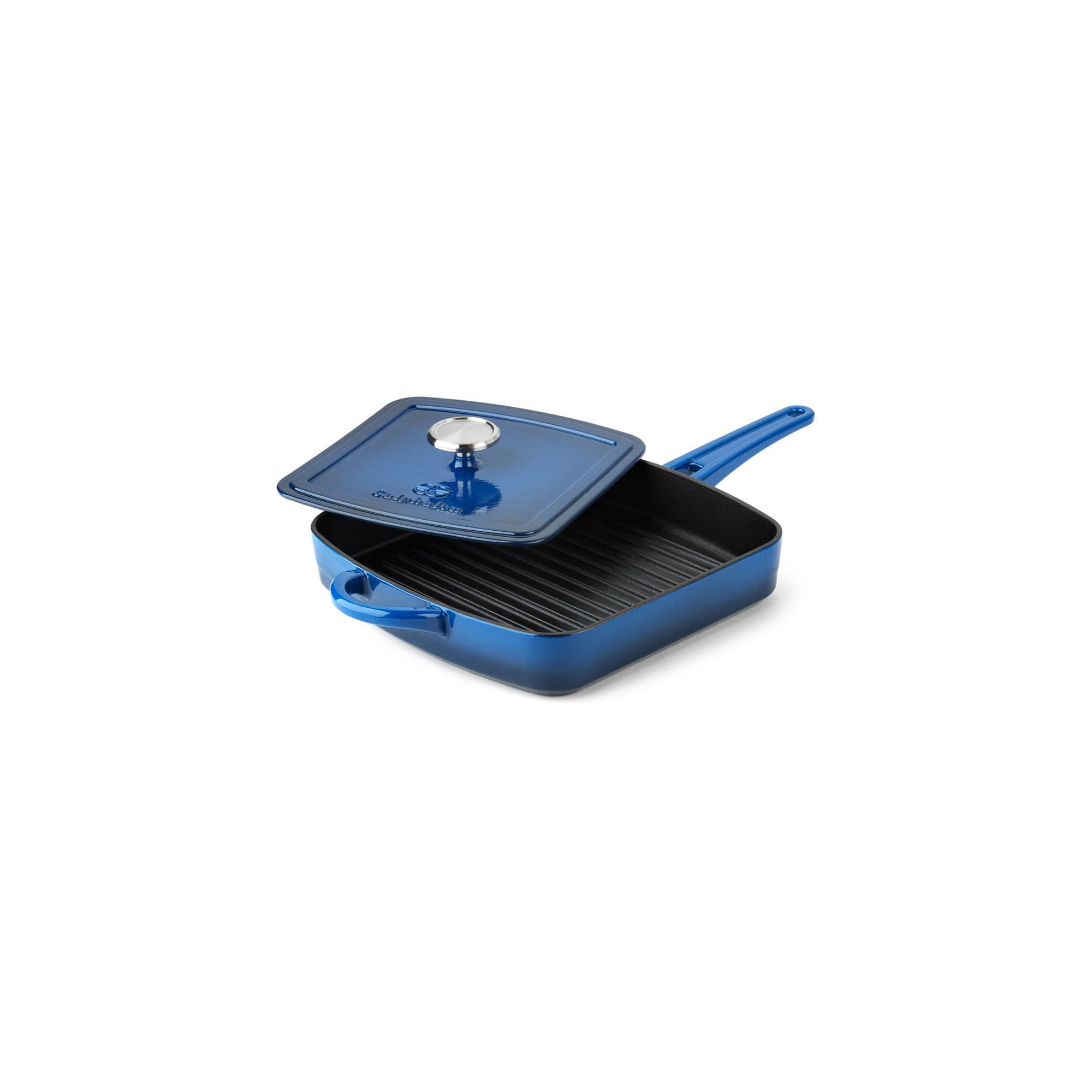 UPC 016853055258 product image for Simply Calphalon Enameled Cast Iron Panini Pan | upcitemdb.com