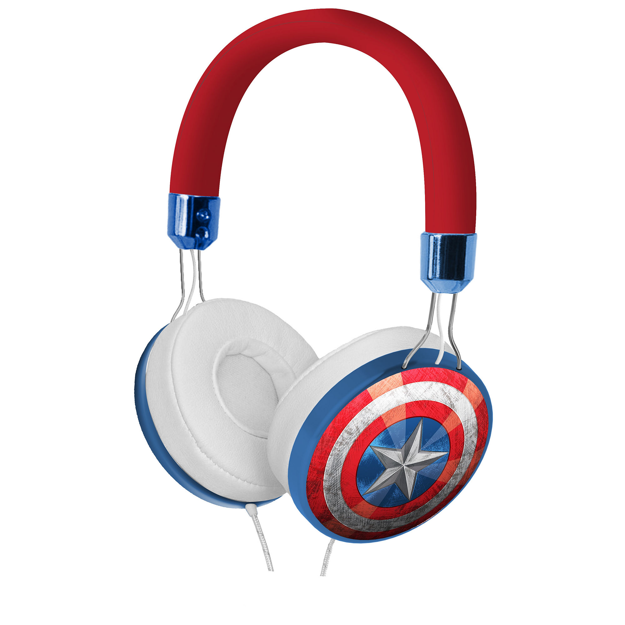 UPC 092298920252 product image for KIDdesigns Marvel Captain America Headphones | upcitemdb.com