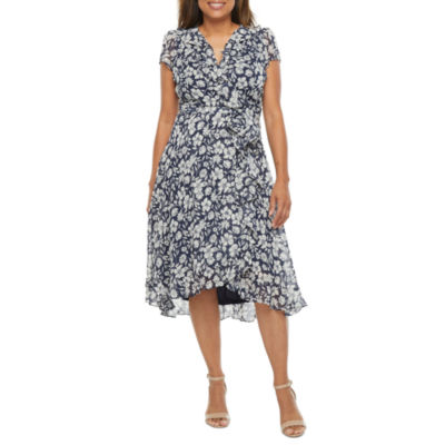 midi wrap dress petite