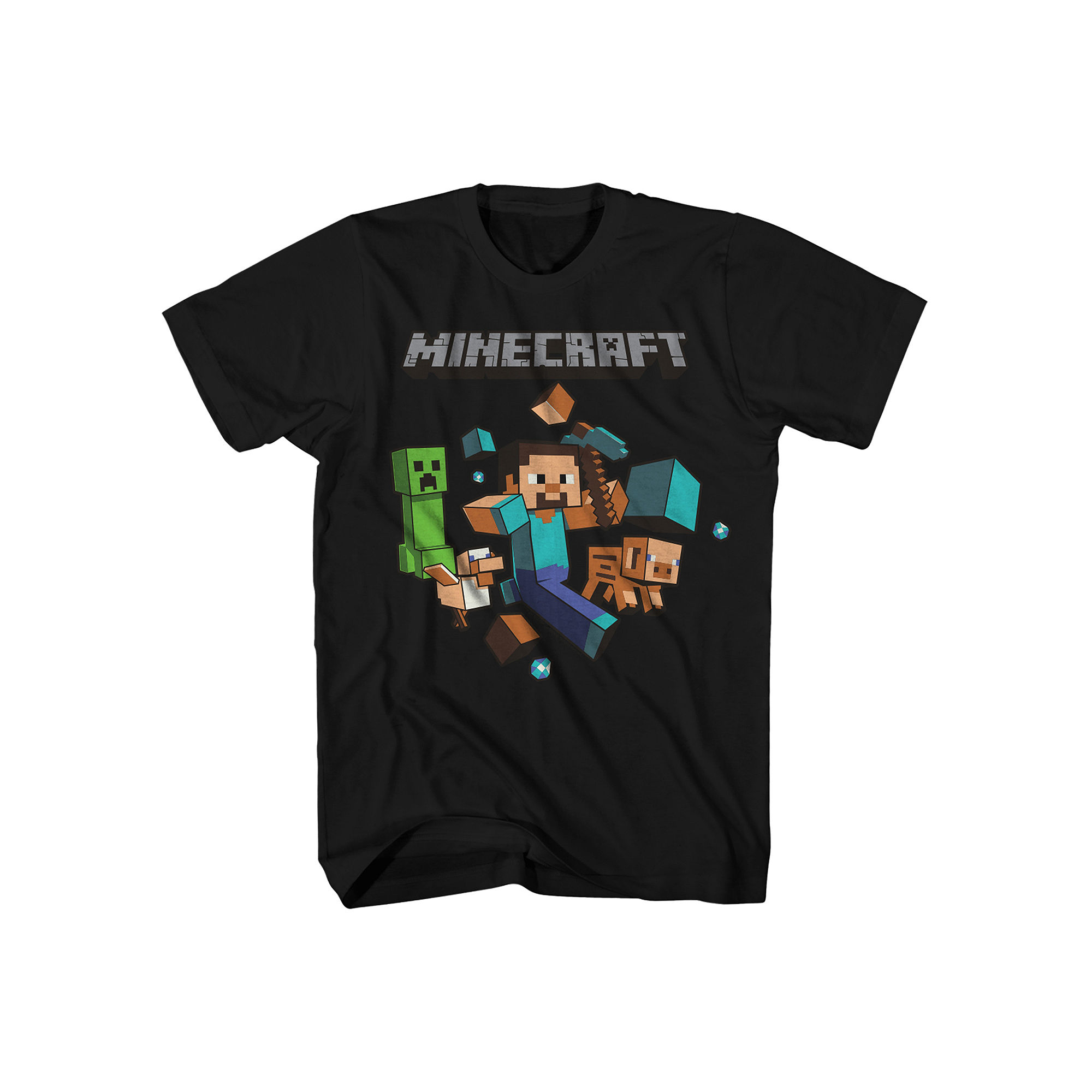 UPC 886349506843 product image for Minecraft Runaway Tee - Boys 8-20 | upcitemdb.com