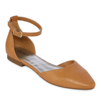 jcpenney white flats