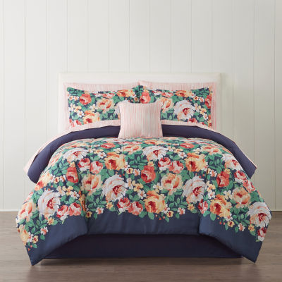 Home Expressions Primrose Floral Complete Bedding Set With Sheets Color Multi Jcpenney