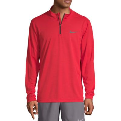 nike quarter zip red