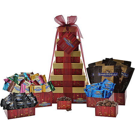 UPC 747599823558 product image for Ghirardelli 6-Tier Chocolate Gift Tower | upcitemdb.com