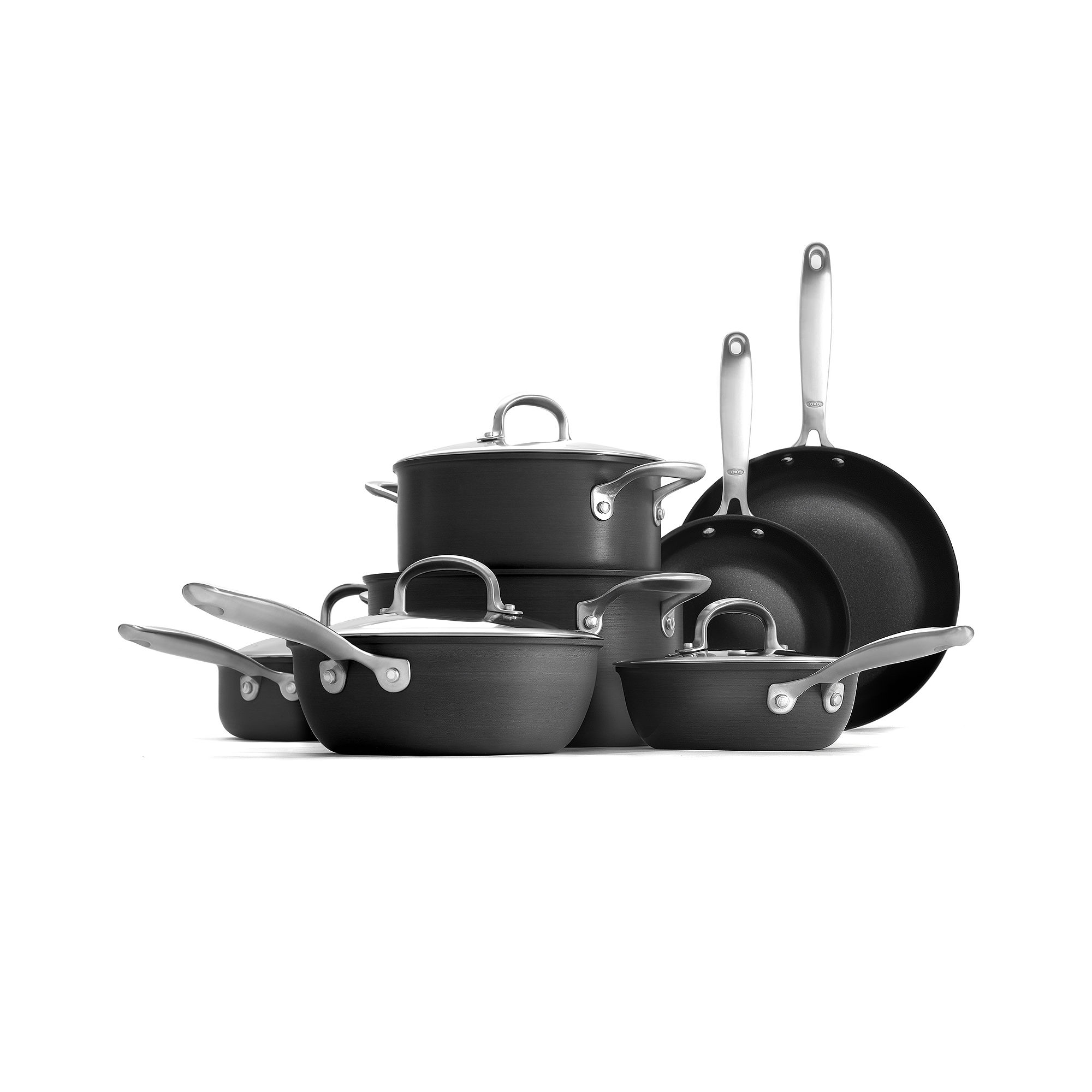 OXO Pro 12-pc. Hard-Anodized Nonstick Cookware Set