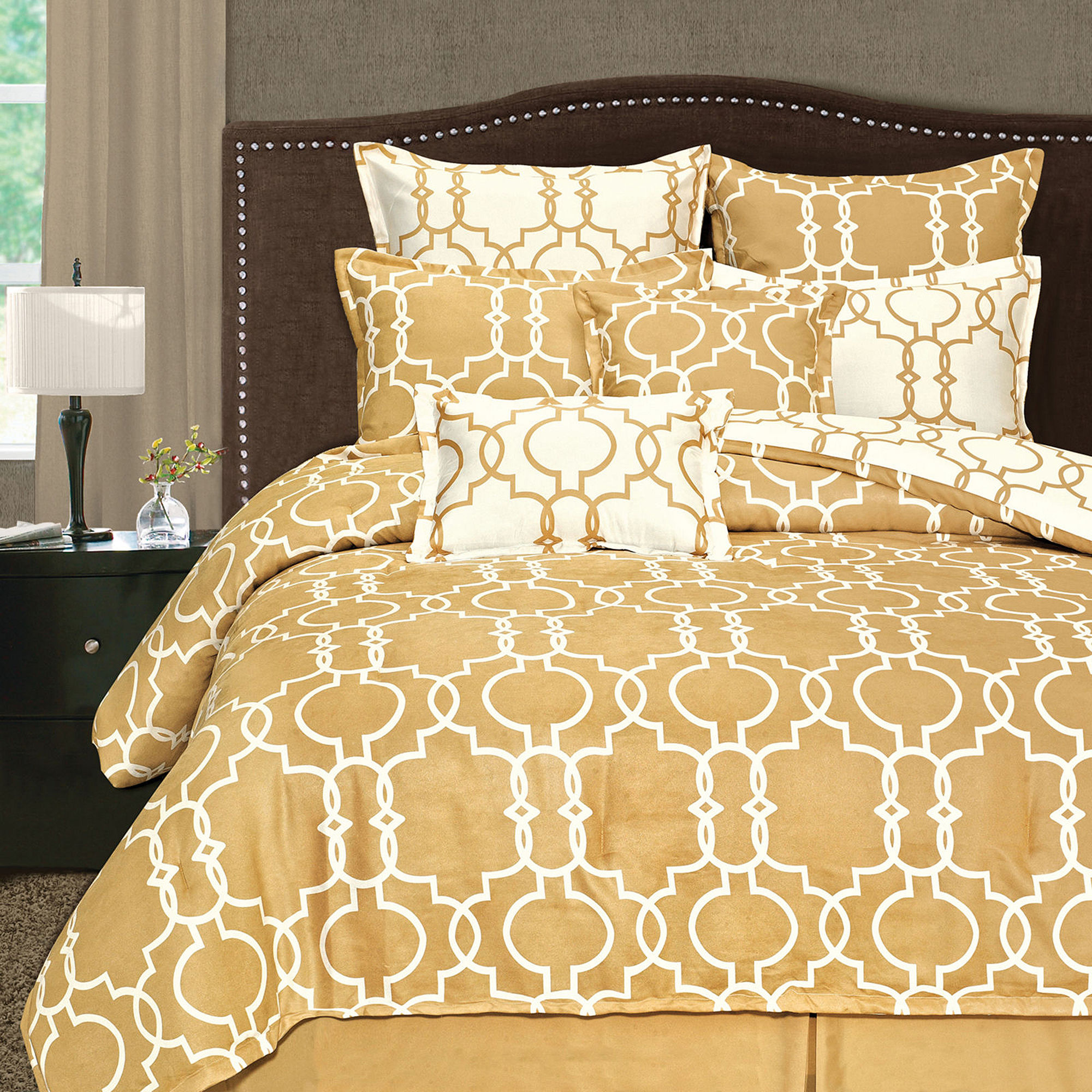 Grid Iron 8-pc. Reversible Comforter Set