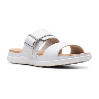 clarks step june tide slide