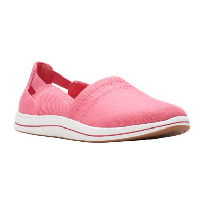 clarks cloudsteppers slip on