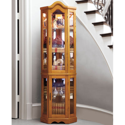Country Corner Curio Storage JCPenney