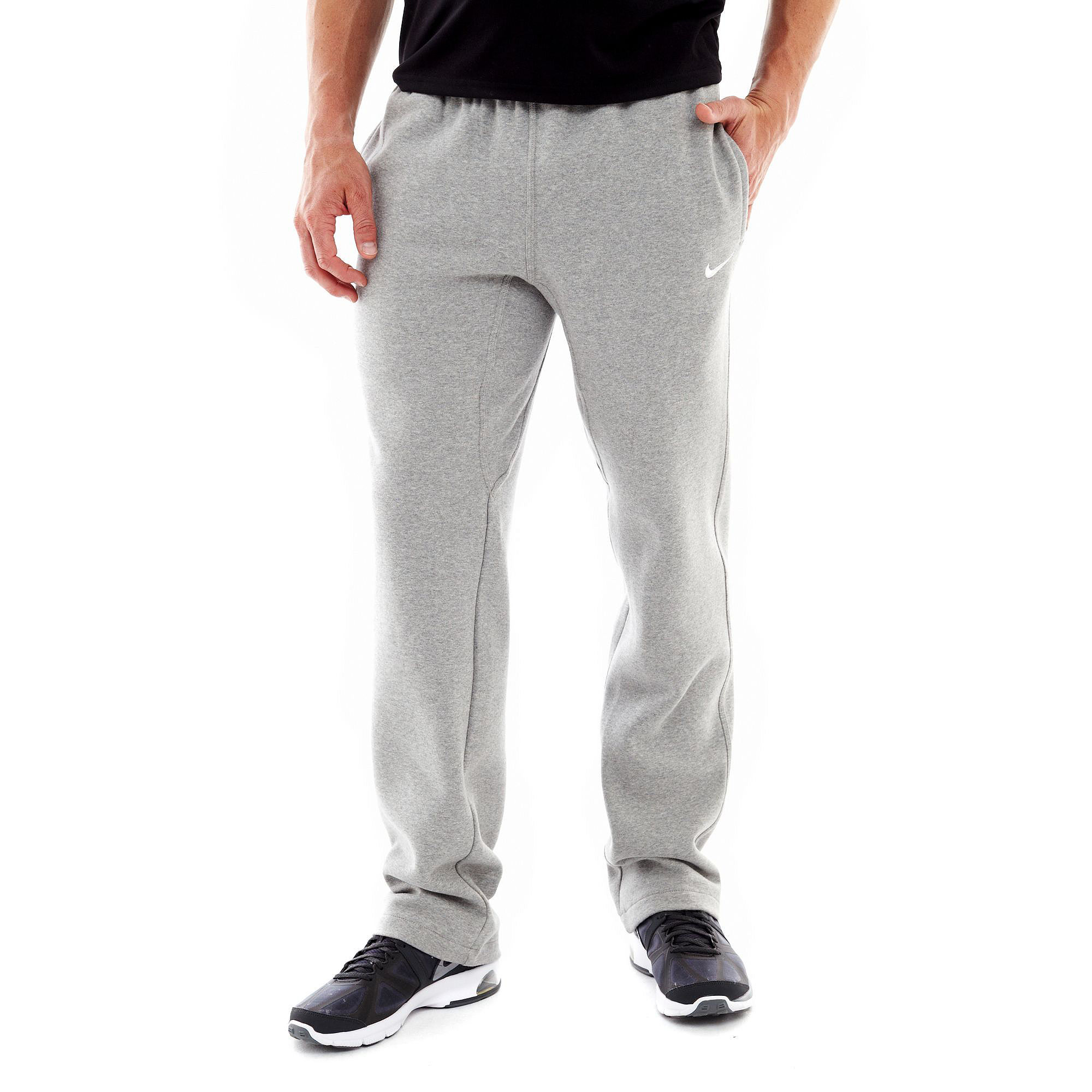 nike fleece open hem men's pants nike fleece open hem men's pants