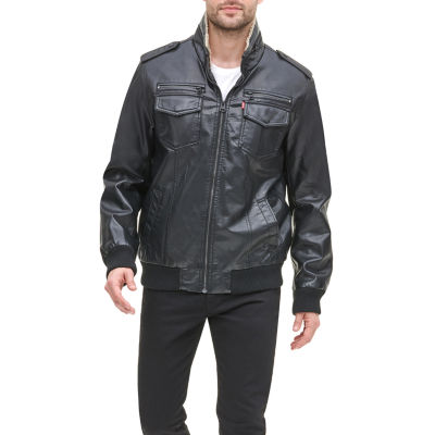 levis leather jacket jcpenney