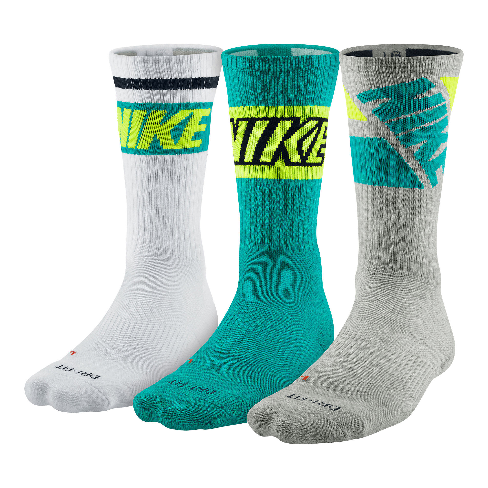 UPC 882801775710 Nike 3pk. DriFIT Fly Rise Crew Socks
