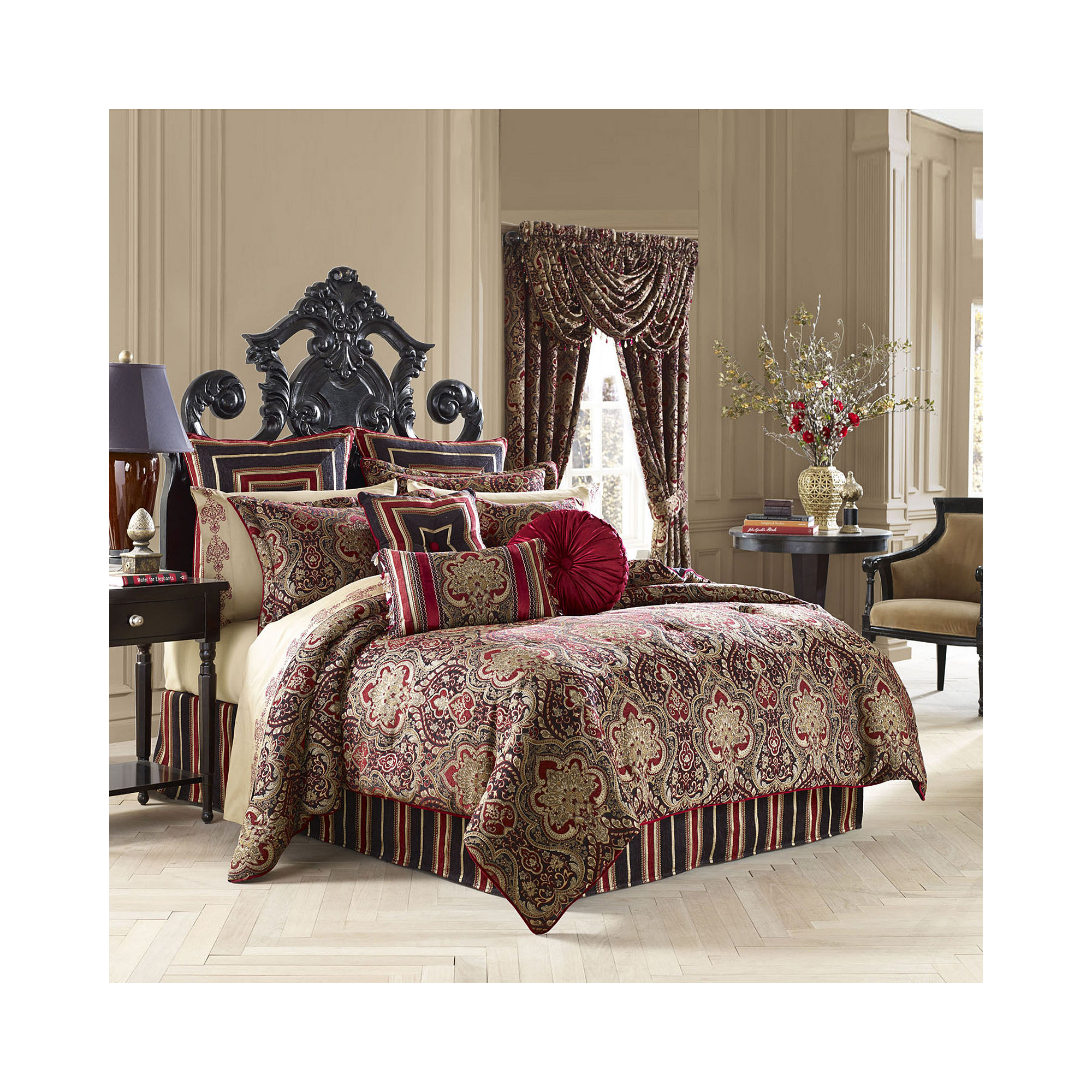 Queen Street Raphael 4-pc. Chenille Comforter Set