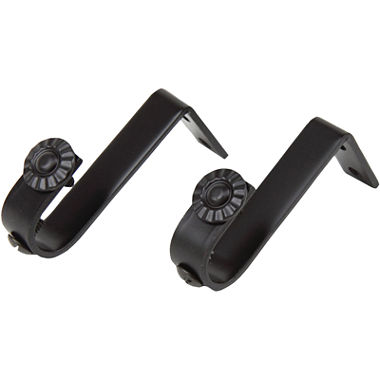 Curtain Rods ceiling mounts for curtain rods : Rod Desyne Curtain Rod Ceiling Brackets