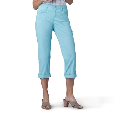 lee relaxed fit mid rise cargo capris