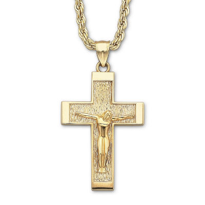 Gold Crucifix With Chain Shop, 56% OFF | www.pegasusaerogroup.com