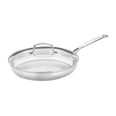 12 saute pan stainless steel