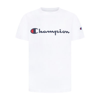 New CHAMPION Boys’ Large Logo T-Shirt 