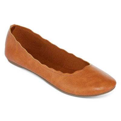 jcpenney white flats