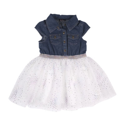 zunie denim tutu dress