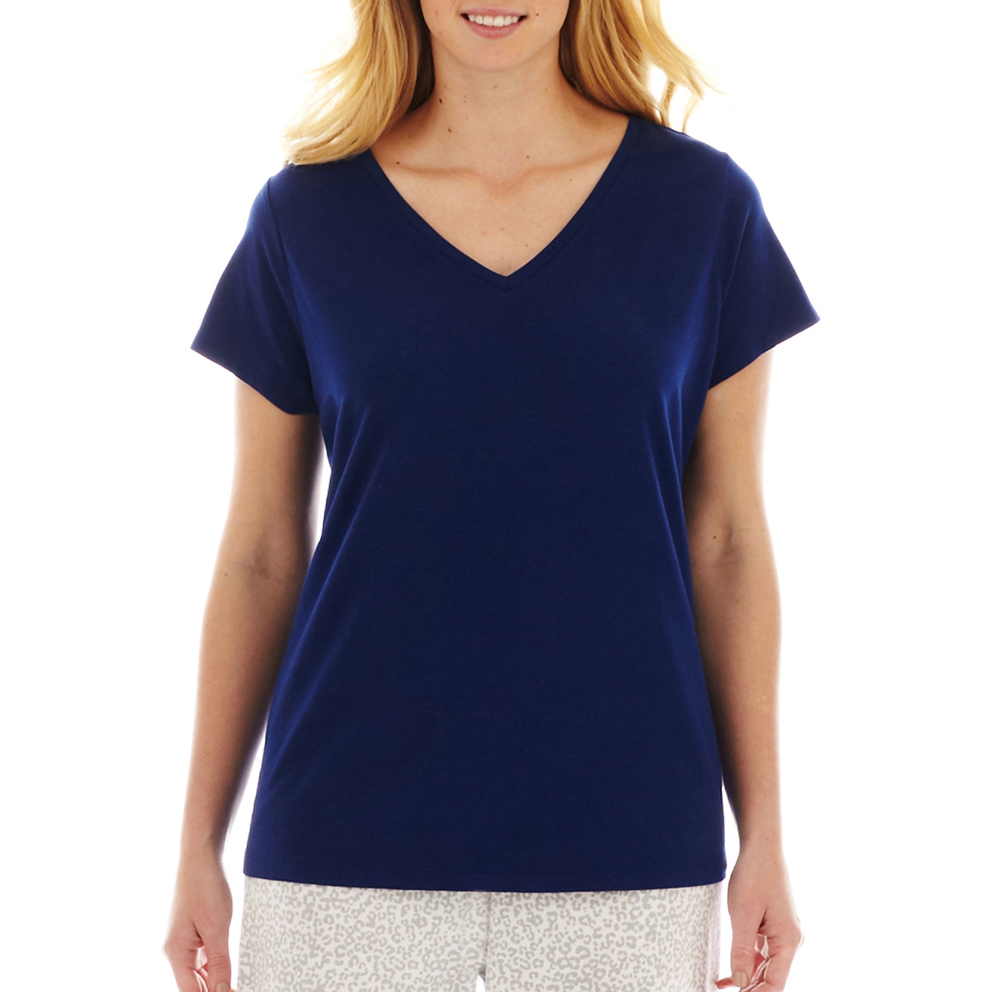 liz claiborne v neck t shirts