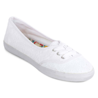 rocket dog white eyelet shoes