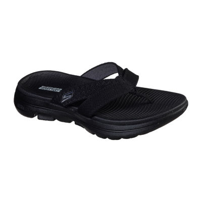 skechers go go mat flip flops