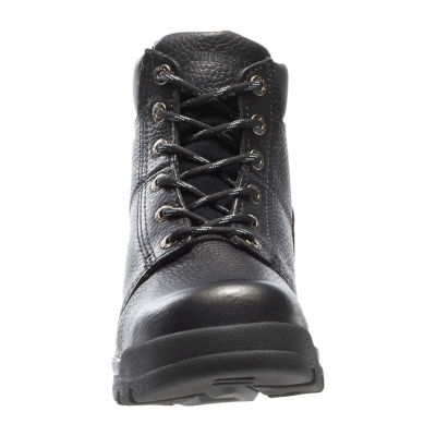 wolverine black work boots