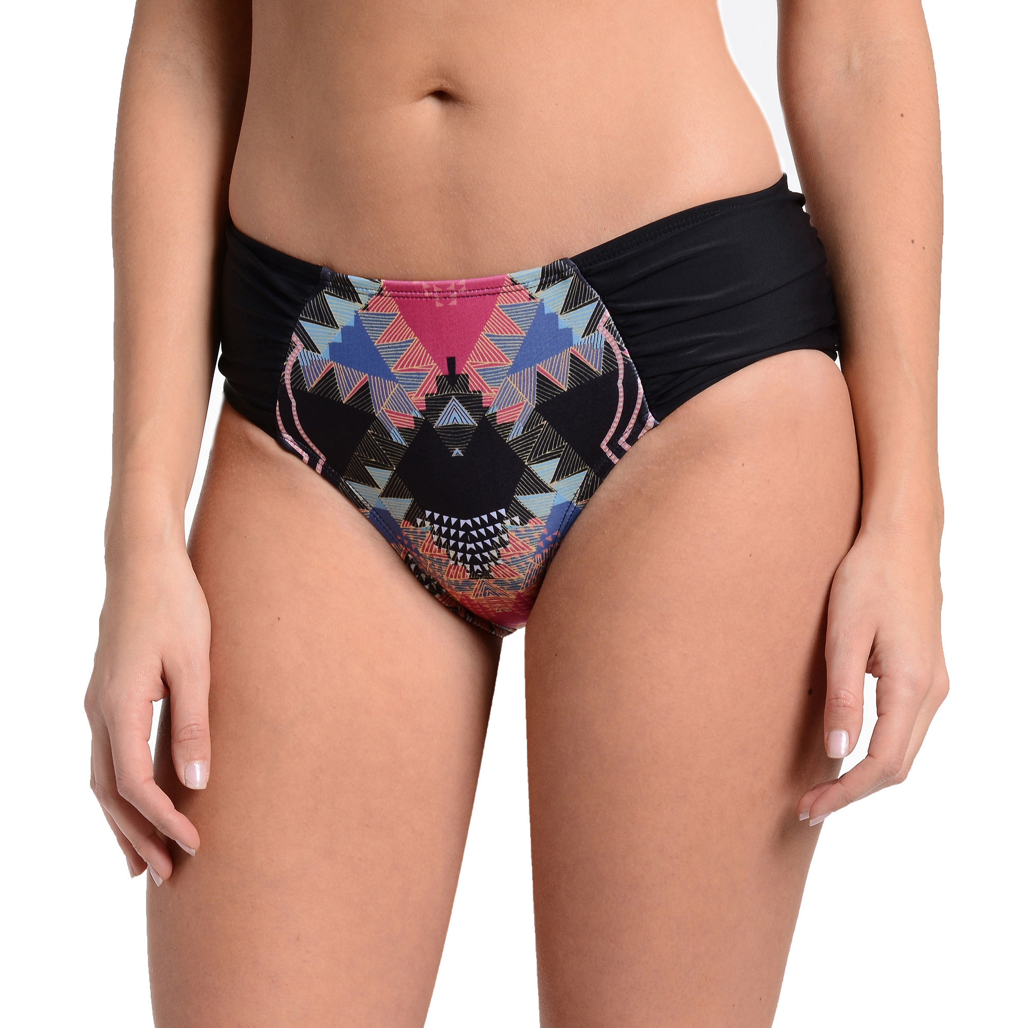 UPC 191152000625 product image for Fleetstreet Collection Geometric Bikini Swimsuit Bottom | upcitemdb.com