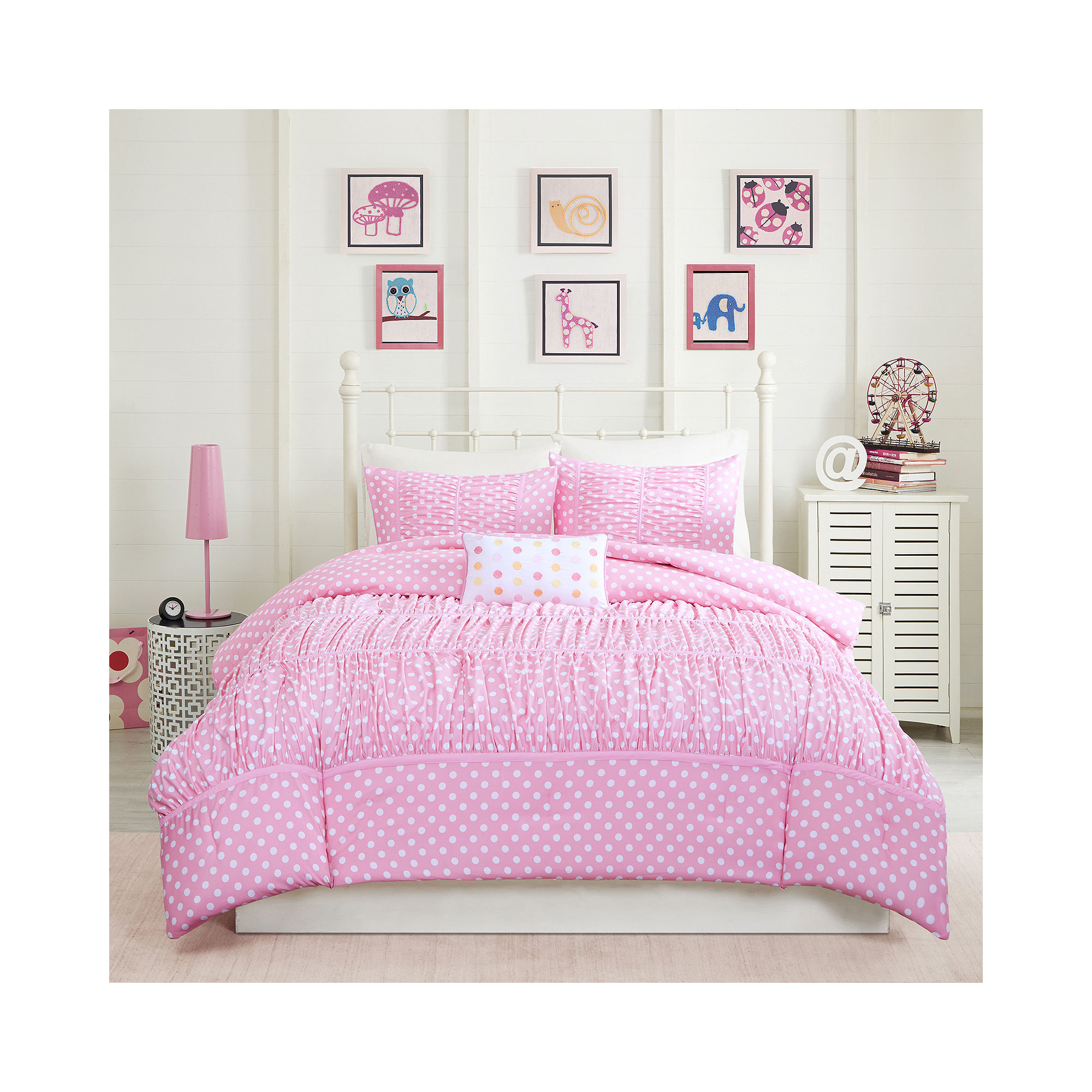 Mi Zone Penelope Ruched Comforter Set