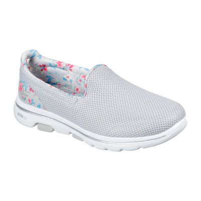 skechers with flowers on them