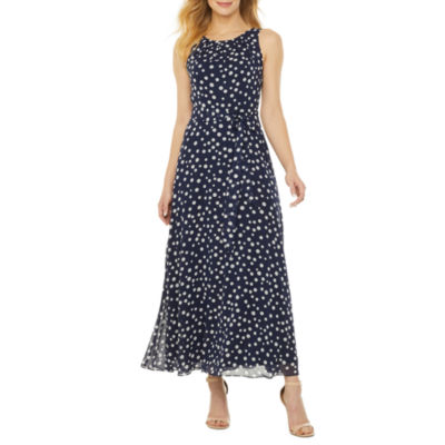 jcpenney polka dot dress