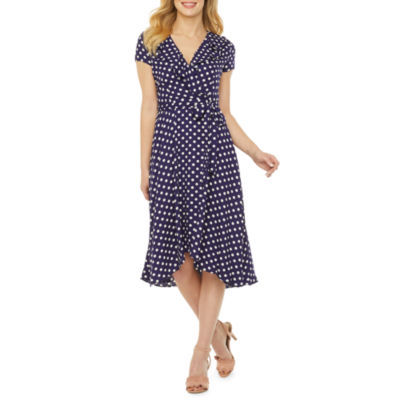 jcpenney polka dot dress