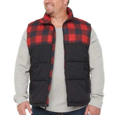 big and tall puffer vest