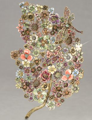 Camille Garden Leaf Tray - Flora