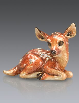 Jayne Fawn Mini Figurine - Natural