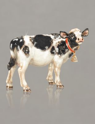 Elsie Cow Figurine - Natural
