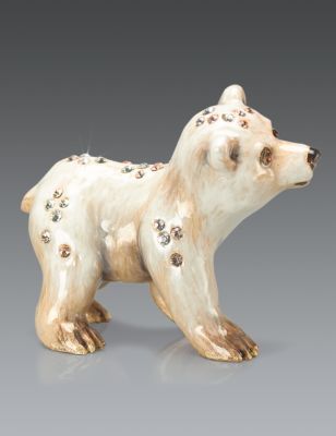 Saku Polar Bear Mini Figurine - Natural