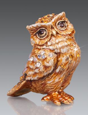 Bill Owl Mini Figurine - Natural