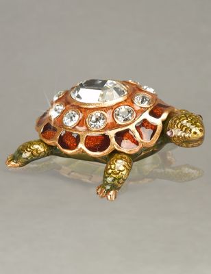 April Turtle Birthstone Box