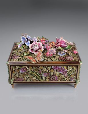 Genevieve Grand Floral Chest - Flora