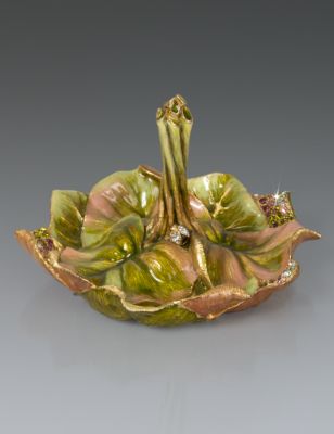 Scarlett Leaf Ring Dish - Flora