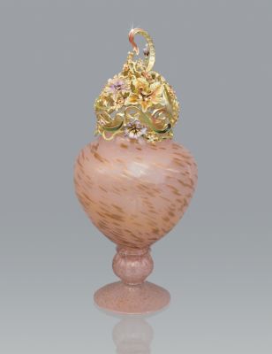 Jacqueline Floral Grand Apothecary Jar - Boudoir
