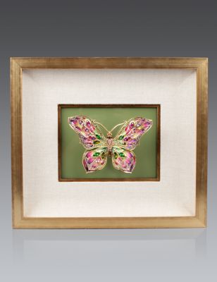 Single Butterfly Wall Objet - Leaf