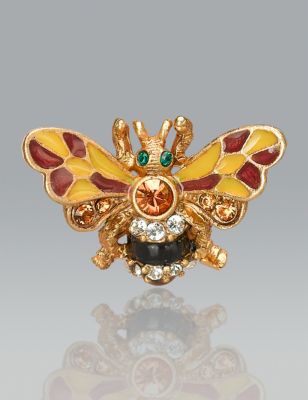 Nigel Bumblebee Tack Pin - Flora